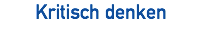 Kritisch denken